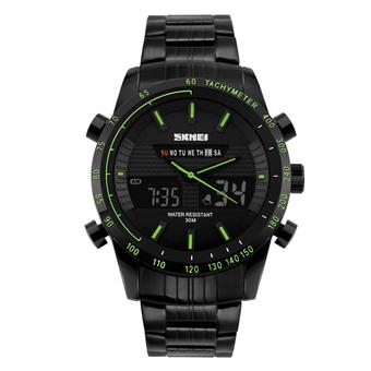 SKMEI Multifunctional Fashion Watch Water Resistant - 1131 - Green  