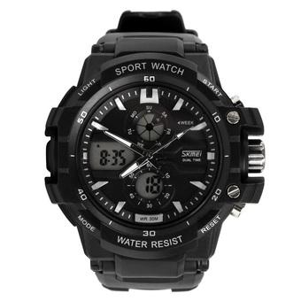 SKMEI S-Shock Sport Watch Water Resistant 50m - AD0990 - Hitam  