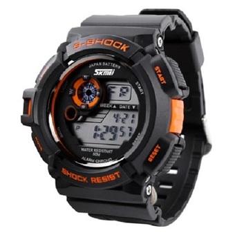 SKMEI S-Shock Sport Watch Water Resistant 50m - DG0939 - Jingga  