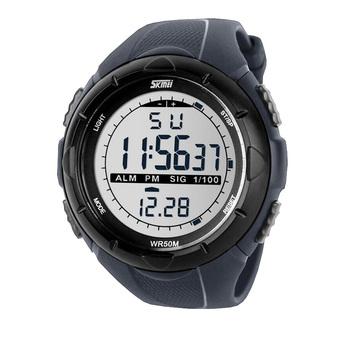 SKMEI S-Shock Sport Watch Water Resistant 50m - DG1025 - Gray  