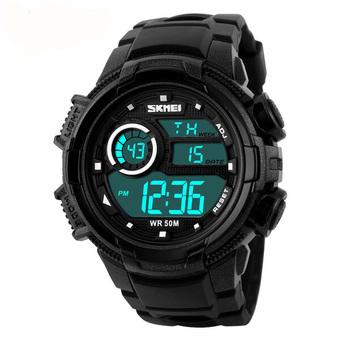 SKMEI S-Shock Sport Watch Water Resistant 50m - DG1113 - Hitam-Putih  