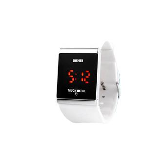 SKMEI Women's White Silicone Strap Watch SK1206  