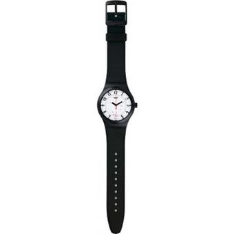SWatch SUTB402 Sistem51 Chic Black Silicone Strap Watch (Intl)  