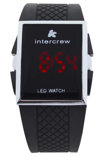 Sanwood LED Digital Sports Unisex Black Plastic Wrist Watch  
