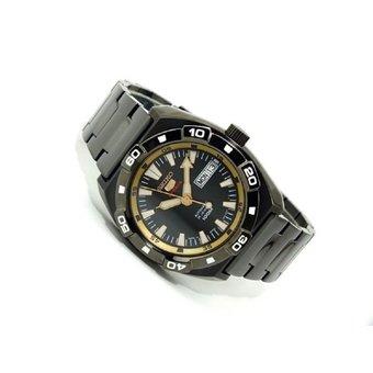 Seiko 5 Sports Automatic Black with Gold Inner Bezel Gents SRP287J1 - Intl  