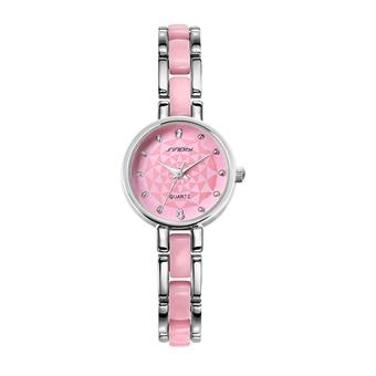 Sinobi 2016 New Fashion Watches Luxury Brand Dress Watch Fine Steel Strap Ladies Bracelet Wrist Watch - Intl  