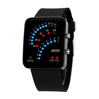 Skmei 0890 Unisex LED Digital Rubber Band Watch  