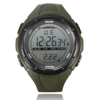 Skmei 1025 Men's Sport Waterproof Rubber LED Digital Wrist Watch  