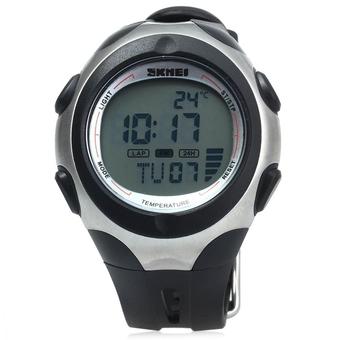 Skmei 1080 Men Sports Digital Watch Water Resistant White (Intl)  