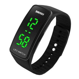 Skmei 1119 LED Sports Watch with Date Function Rubber Band  