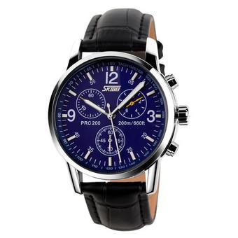Skmei 9070 Men's Fasion Waterproof Quartz Wrist Watch  