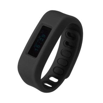 Smart Wrist Watch Bracelet Step Walking Calorie Counter Sport Tracking (Black)  