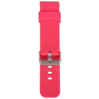 Sports Silicone Watch Band Strap For Pebble Time Samsung Galaxy R380 Smart Watch Red (Intl)  