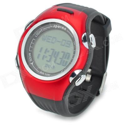 Spovan SPV901 Waterproof Fitness Watch Calories Calculation - Red