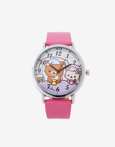 Super Watch Sleepy Bear Wristwatch - Pink