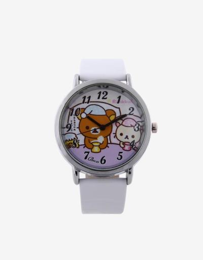 Super Watch Sleepy Bear Wristwatch - Putih