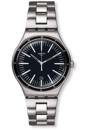 Swatch YWS411G jam tangan pria stainles 41mm-silver