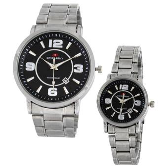 Swiss Army Couple Watch - Silver - Stainless - Swiss Army SA TA1029L COUPLE  