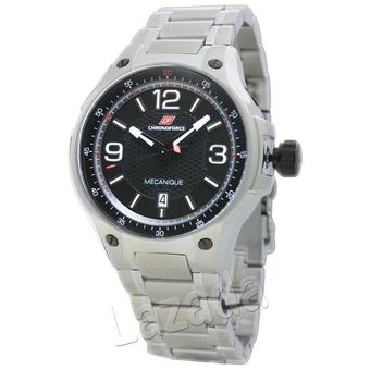 Swiss Chronoforce 5160-2G Dial Hitam Automatic Stainless  
