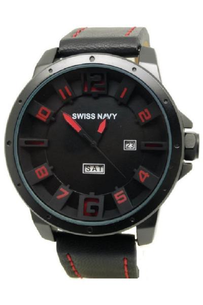 Swiss Navy SN1132 Jam Tangan Pria - Hitam Merah
