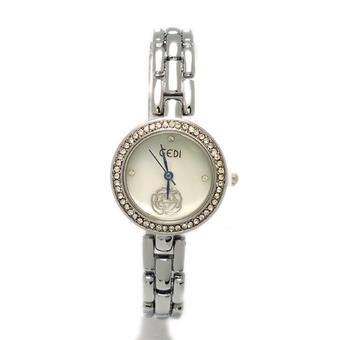 The Roman Elegant Women's Silver Stainless Steel Band Watch CE02 (Intl)  