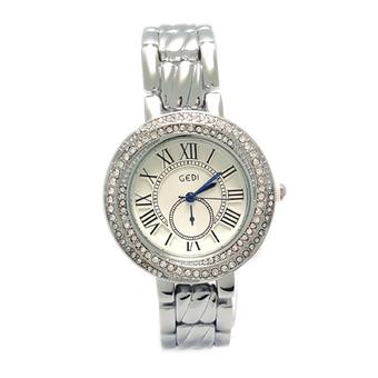 The Roman Women's Fashion Silver Stainless Steel Band Wrist Watch CE09 (Intl)  