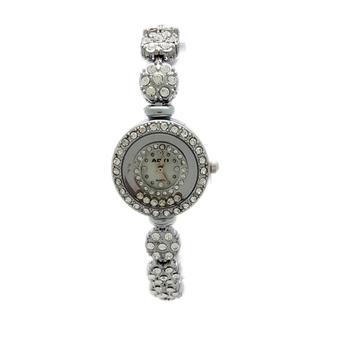 The Roman Women's Fashion Silver Stainless Steel Band Wrist Watch MJ01 (Intl)  