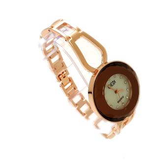 The Roman Women's Rose Gold Stainless Steel Band Watch CE03 (Intl)  