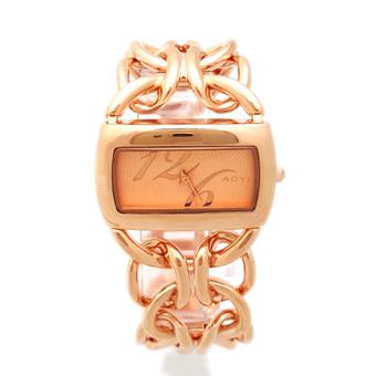 The Roman Womens Rose Gold Stainless Steel Band Watch C01 (Intl)  