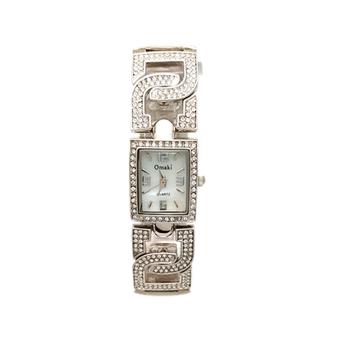 The Roman Womens Silver Stainless Steel Band Watch A030 (Intl)  