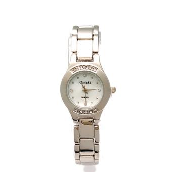 The Roman Womens Silver Stainless Steel Band Watch B09 (Intl)  