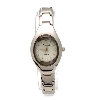 The Roman Womens Silver Stainless Steel Band Watch B13 (Intl)  