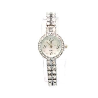 The Roman Womens Silver Stainless Steel Band Watch C30 (Intl)  
