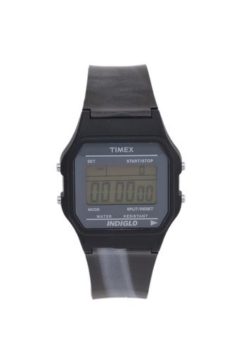 Timex Jam Tangan Pria - Hitam - Silicone - T2N375  