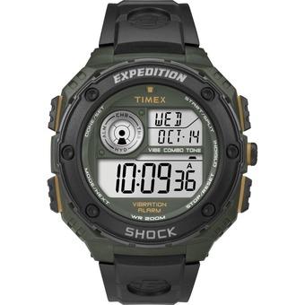 Timex Originals T49982 Mens Black Expedition Vibe Shock Chronograph Watch (Intl)  