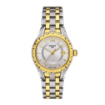 Tissot T-Lady Silver Dial Two-tone Ladies Watch T0720102203800 (Intl)  