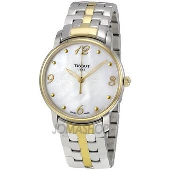 Tissot Womens T0522102211700 White Mother-Of-Pearl Dial Lady Round Watch (Intl)  