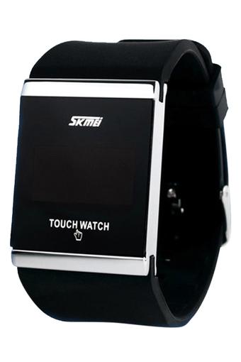 Ufengke Women's Black Silicone Strap Watch Uf-Wk073B  