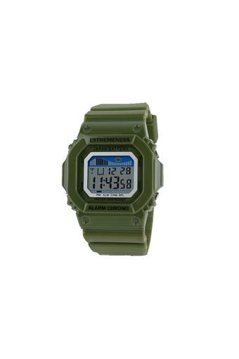 Ufengke Women's Silicone Strap Watch UF-WSK036G - Army Green  