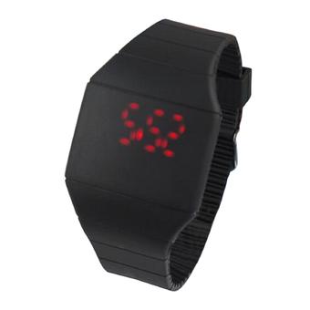 Ultra-Thin Touch Screen Watch Jelly LED Watches (Intl)  