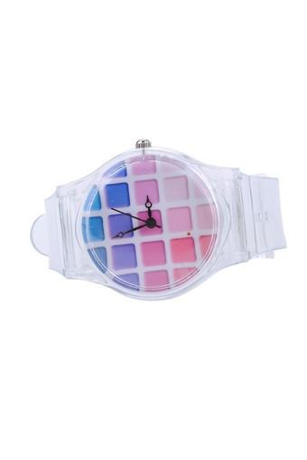 Unisex Silicone Sports Quartz Watches Purple  