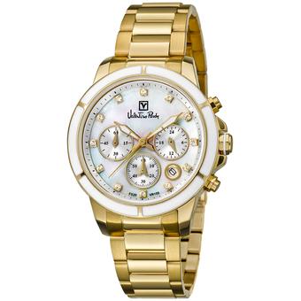 Valentino Rudy VR108-2257 MOP Dial Stainless Steel Bracelet Gold  