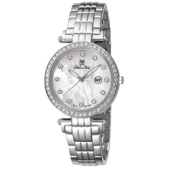 Valentino Rudy VR114-2357S MOP Dial Stainless Steel Bracelet Silver  