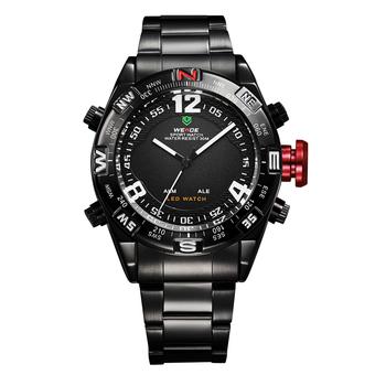 WEIDE 2310 Multifunction LED display waterproof watch?Black? (Intl)  
