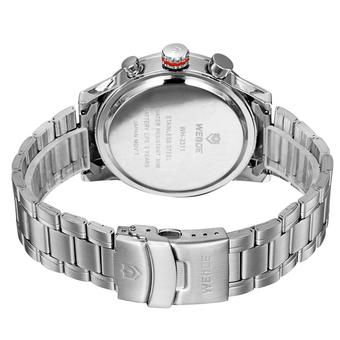 WEIDE 3311 Fashion stainless steel waterproof watch?White? (Intl)  