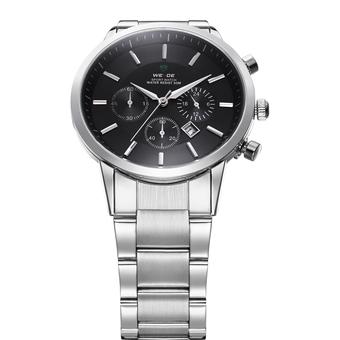 WEIDE 3312 Fashion stainless steel waterproof watch?Black? (Intl)  