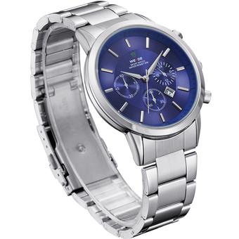 WEIDE 3312 Fashion stainless steel waterproof watch?Blue? (Intl)  