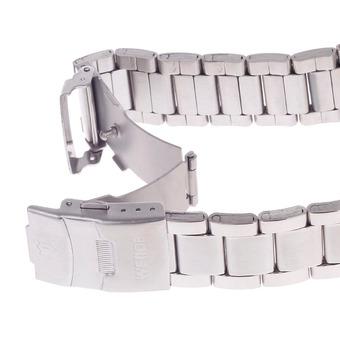 WEIDE WH-1104 Vogue Men's Quartz & LED Dual Time Display Wrist Watch - Silver + Black (1 x CR2016) (Intl)  