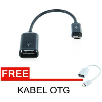 Wanky OTG Cable Connect Kit For Android - Hitam + Gratis Kabel OTG  