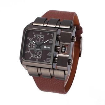 Watches Men Luxury Brand DZ Design Quartz Watch Squartz Dial Leather Strap Male Military Antique Clock (Intl)  